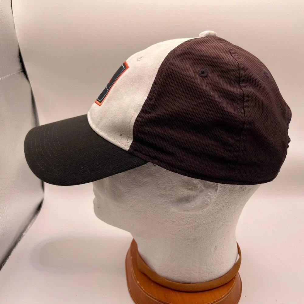 Adidas Golf Carlsbad CA Snapback Hat Brown White Black Adjustable Cap RN88387
